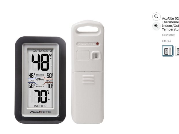 AcuRite Indoor-Outdoor Temperature Sensor