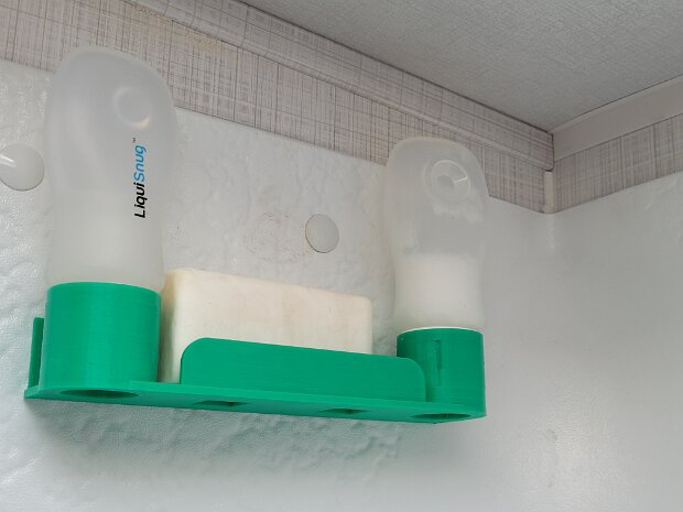 Shower Shampoo-Conditioner Holder